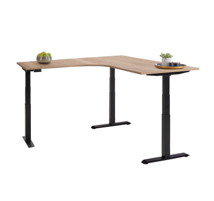 Elektrisch zit-sta hoekbureau XF390