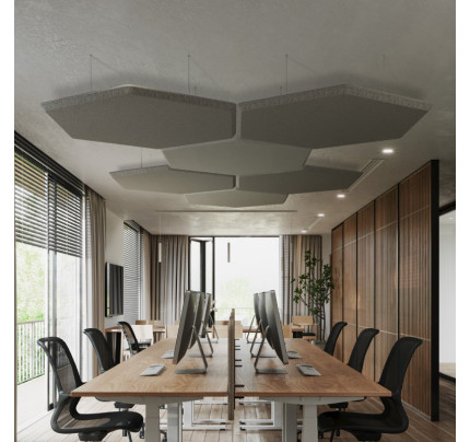 grote akoestische plafondpanelen silent block