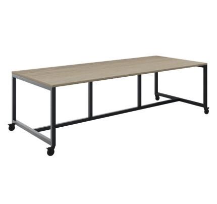 Tafel Move op wielen 75cm hoog