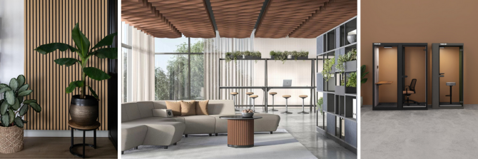 verbeter de akoestiek op kantoor