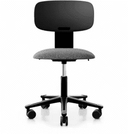 Bureaustoel duurzaam zwart Tion