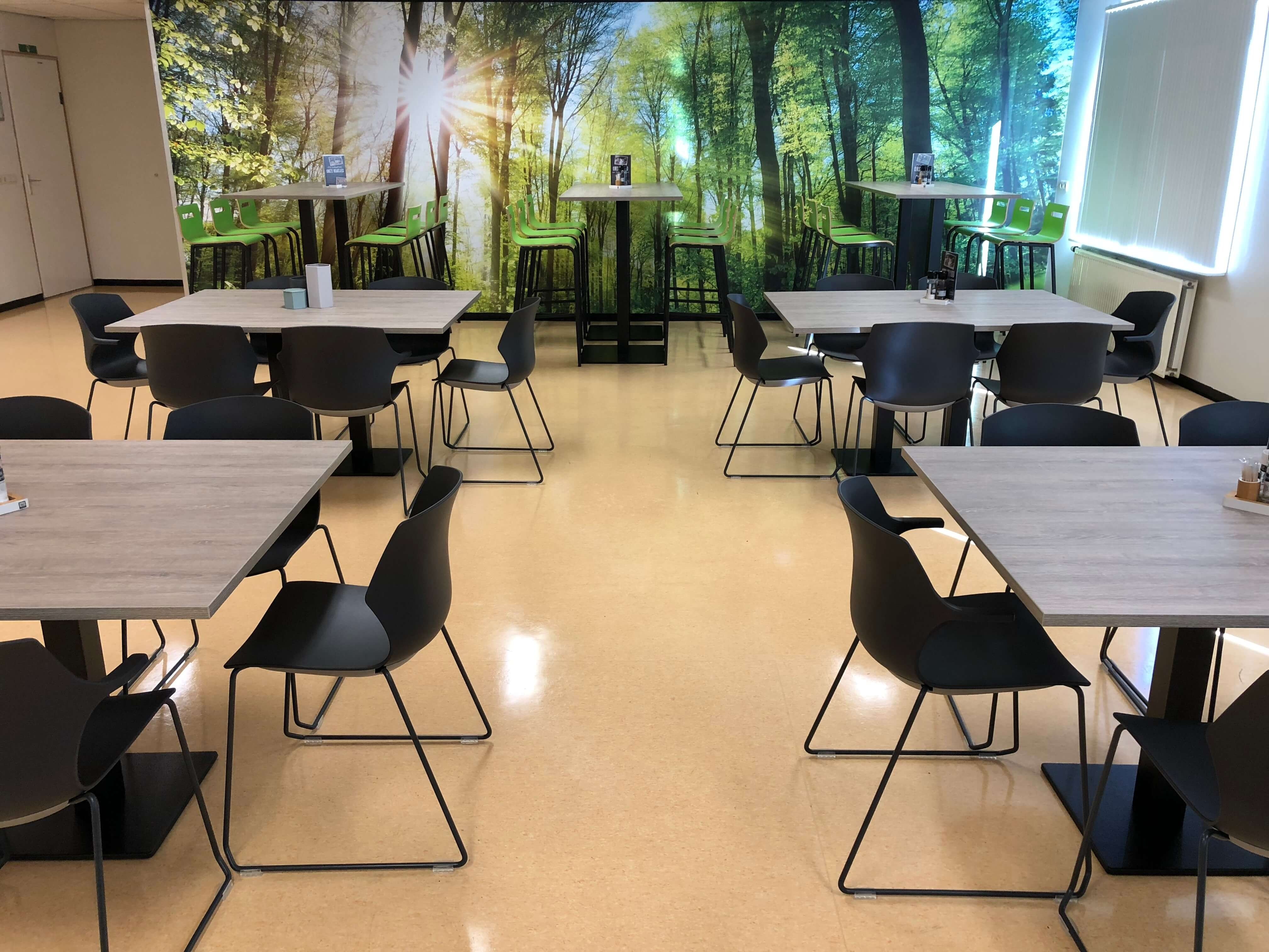 Kantine inrichting Merieux Nutrisciences