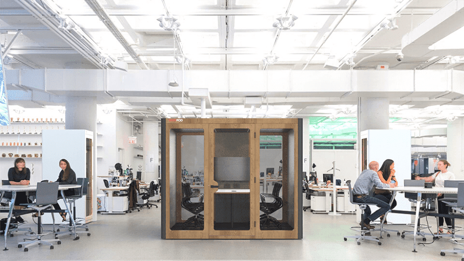 Dichte officebooths Busypod