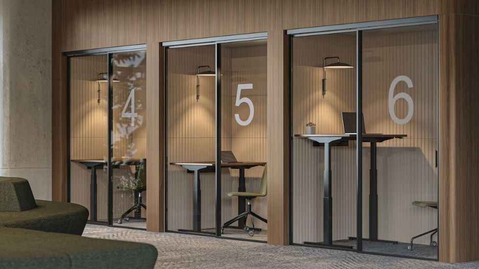 Een productieve en comfortabele kantoorinrichting