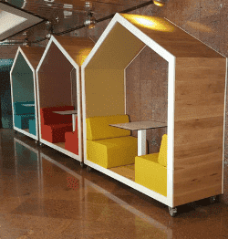 Treehouse overlegplek akoestisch