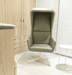 Akoestische stoel positiva